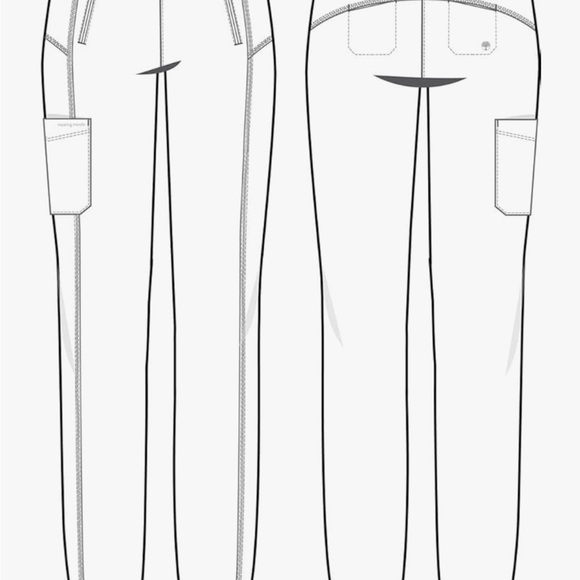 Healing hands jogger scrub pants - Picture 8 of 8